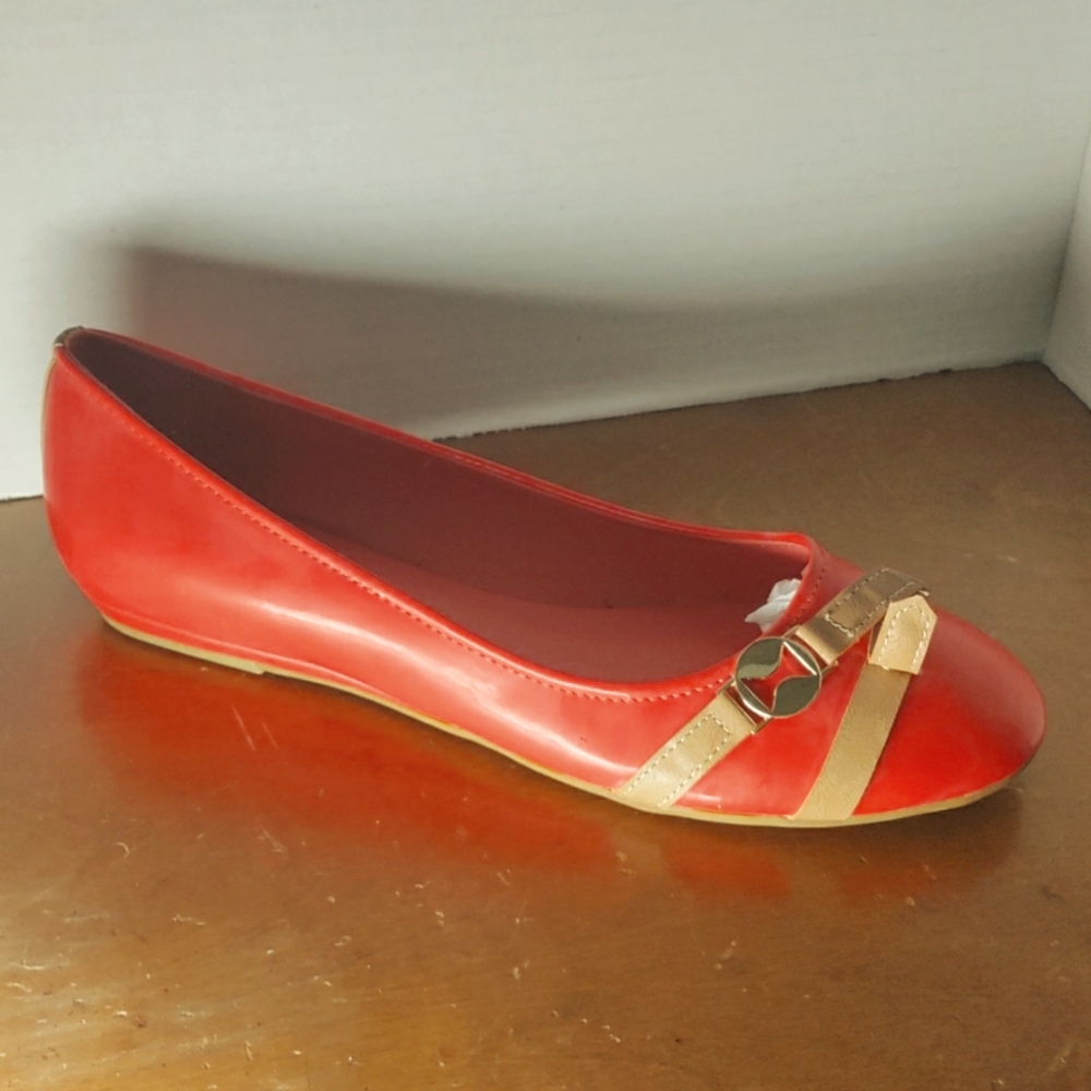 Pierre Dumas Coral Ballet Flats
